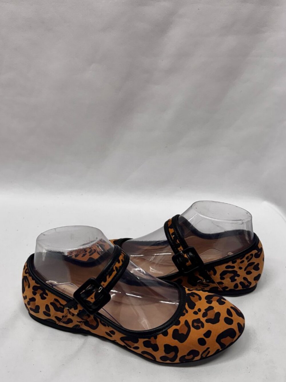 MIZ MOOZ KAYLA MARY JANE LEATHER FLATS LEOPARD  37EU / 7US # T- 227